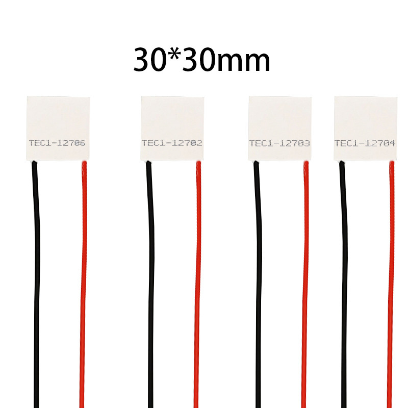 30*30mm Dc15v Tec1-12701/12702/12703/12704/12705/12706 Refrigeration Peltier Heatsink Cool Chip