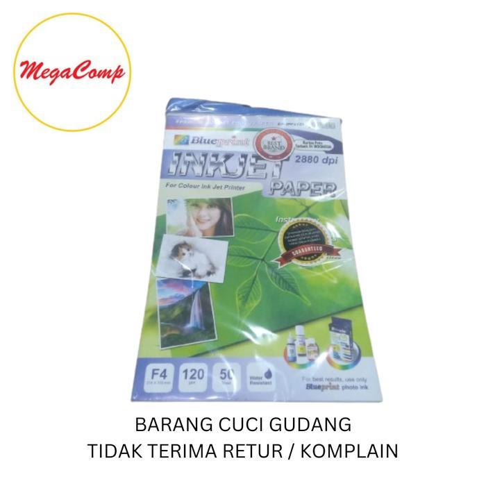 Promo Paper Blueprint Inkjet Photo F4 120Gr