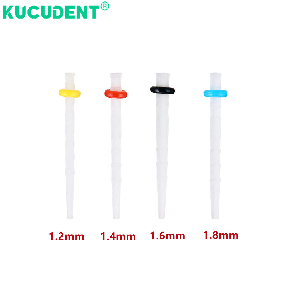 200Pcs/Box Dental Fiber Post Straight Screw Quartz Glass Fiber Resin Post Endodontic Root Canal Pile