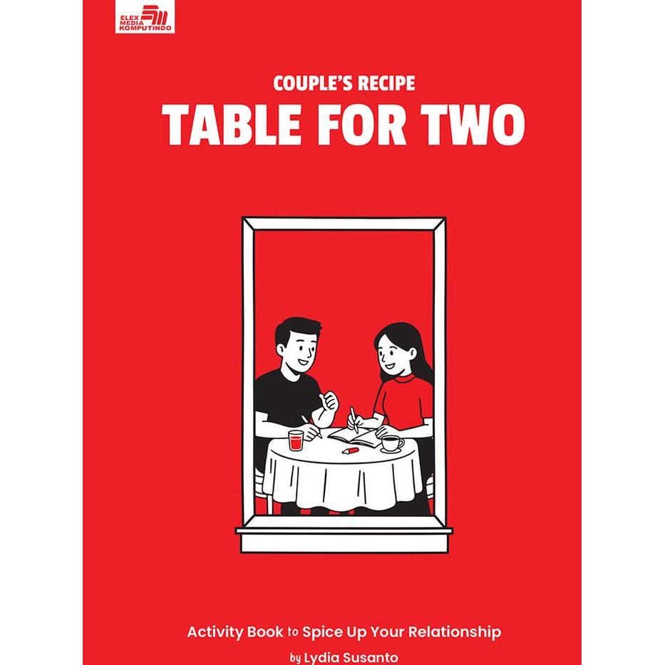 HOT SALE BUKU COUPLE'S RECIPE: TABLE FOR TWO - LYDIA SUSANTO (HC) TERMURAH