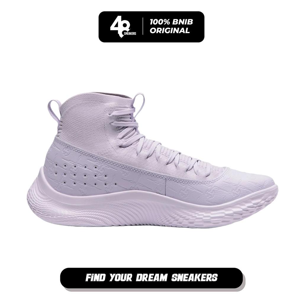 Sepatu Basket Unisex Curry 4 Flotro Tour Salt Purple (6000196-535) Original
