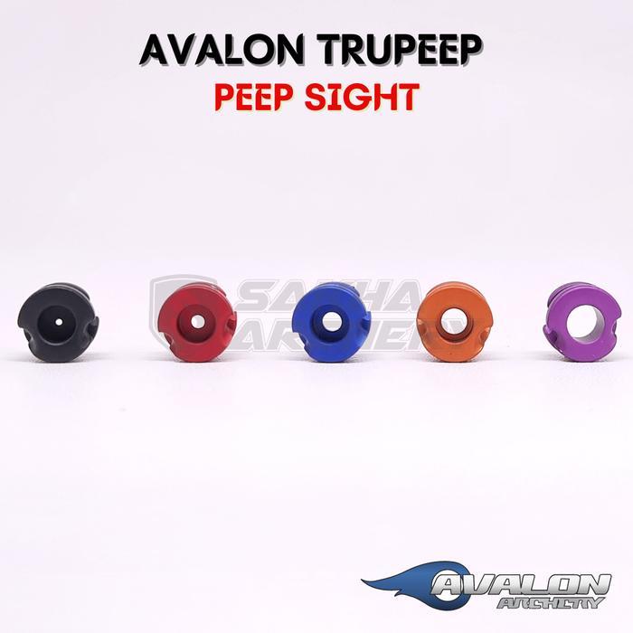 Peep Sight Avalon Trupeep Alumunium Peep Sight Compund Bow Panahan