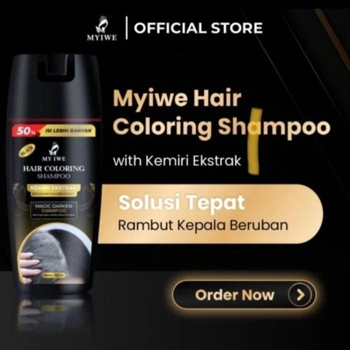 myiwe hair coloring shampoo