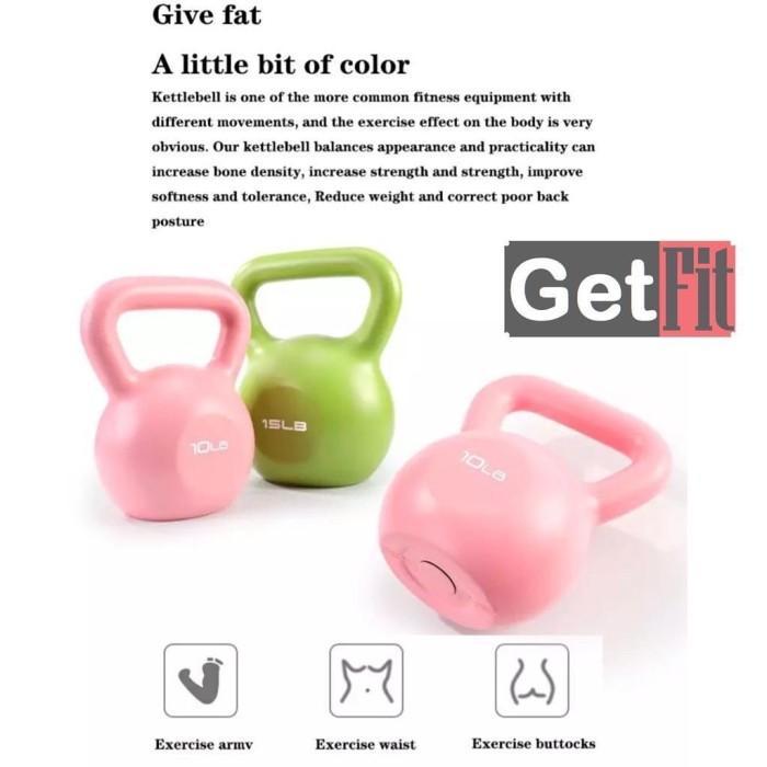 Kettlebell High Quality / Kettlebell Kualitas Tinggi 20Lbs /Kettlebell #Gratisongkir