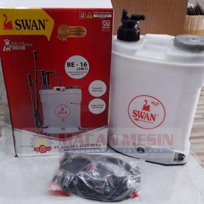 SEMPROT HAMA 2 IN 1 ELEKTRIK SWAN BE-16 16 LITER