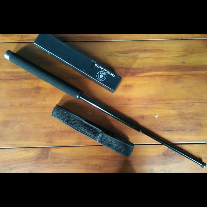 FREE ONGKIR GOOD QUALITY baton stick tactical police black non stungun stun gun