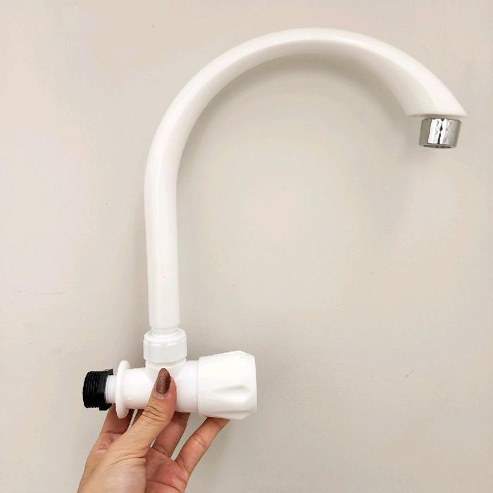 Kran Bak Cuci Piring Model Angsa Lotus Plastik / KERAN AIR DAPUR / KRAN DAPUR / KRAN AIR BAK CUCI
