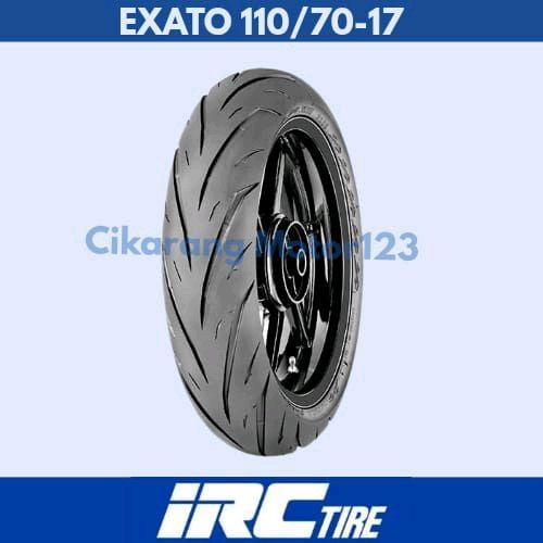 BAN LUAR IRC EXATO 110/70-17 TUBELESS