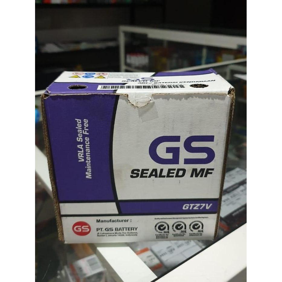 Aki Motor Nmax Aerox Gs Gtz7V Aki Kering Original Gs Astra