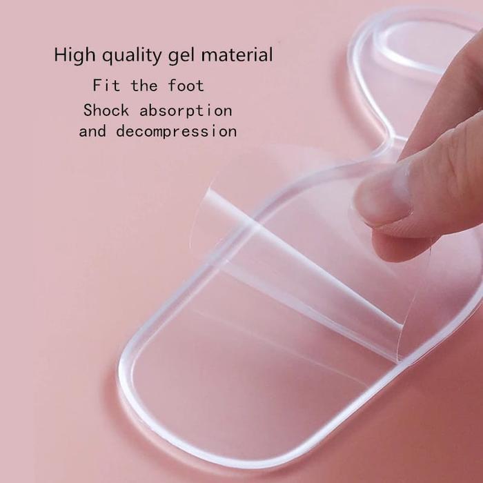 NSOLE PELINDUNG TUMIT ANTI LECET GEL SOL SEPATU ALAS SEPATU WANITA