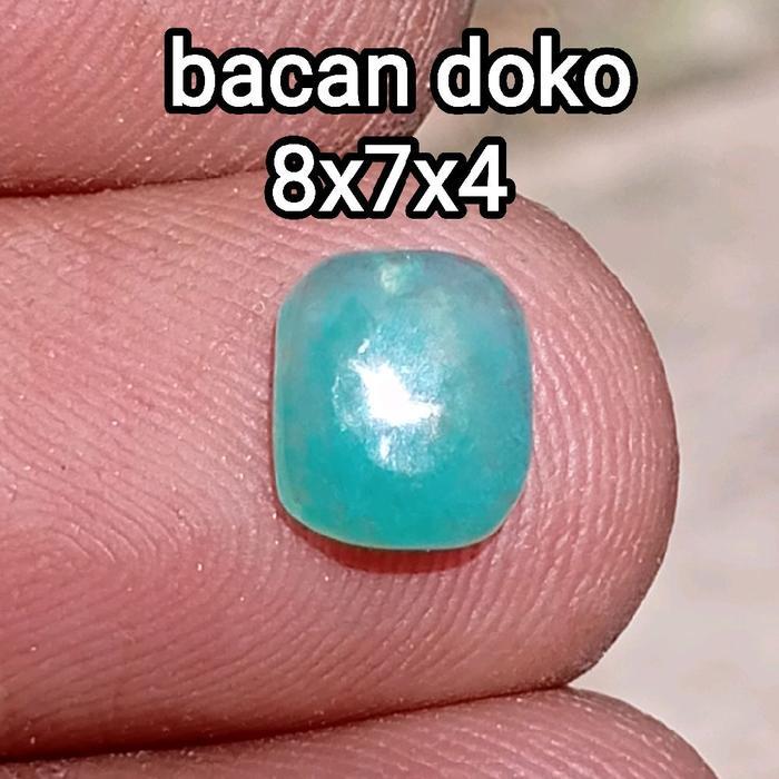 TERLARIS batu bacan doko/blue safir/batu biduri bulan /batu safir putih Murah