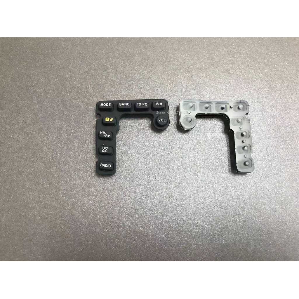 2PCS X keypad button rubber For Yaesu VX-3R VX3R two way radio walkie