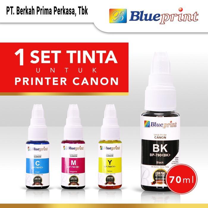 Tinta Original BLUEPRINT 790 For Printer Canon G1010 G2010 - 1 Set