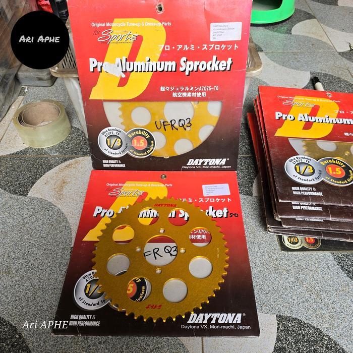 Promo Gear Gir Belakang Daytona Duralumin Slim Smash Satria Fu 150 Karbu Old Rider 150 Shogun 110