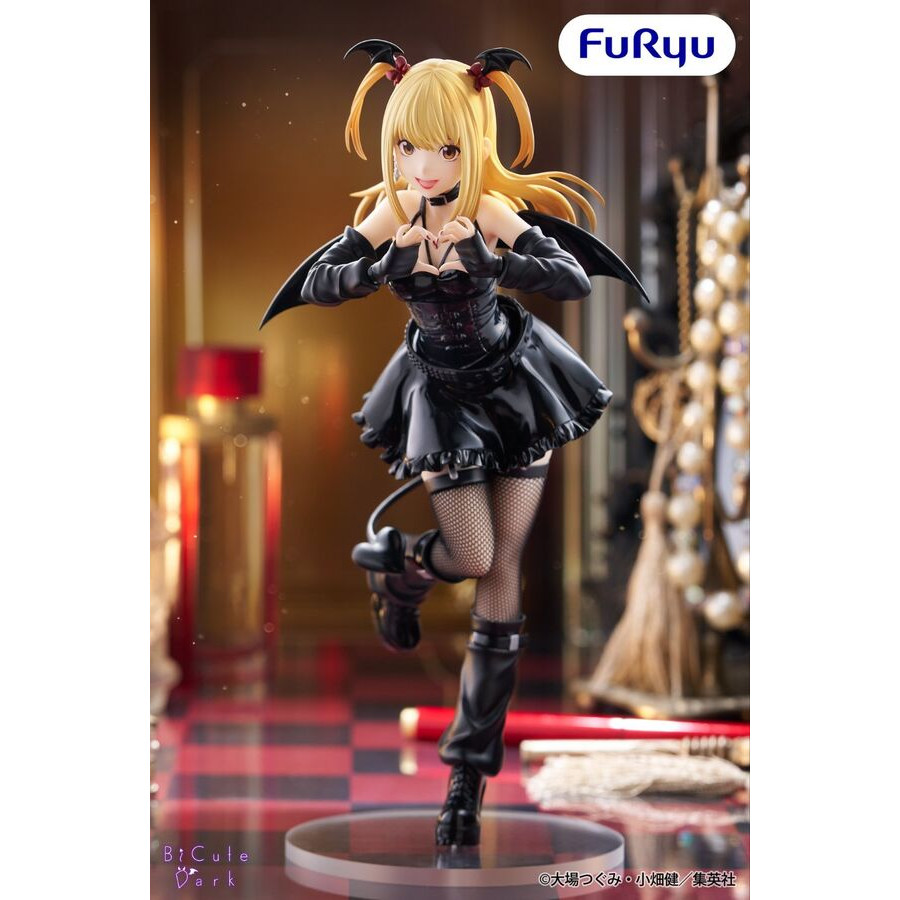 Genuine Furyu Death Note Amane Misa BiCute Dark PVC Action Figure Original Furyu Amane Misa Model