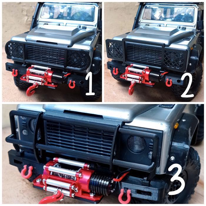 BUMPER DEPAN WINCH RC MN 90, MN91, MN99, MN99S
