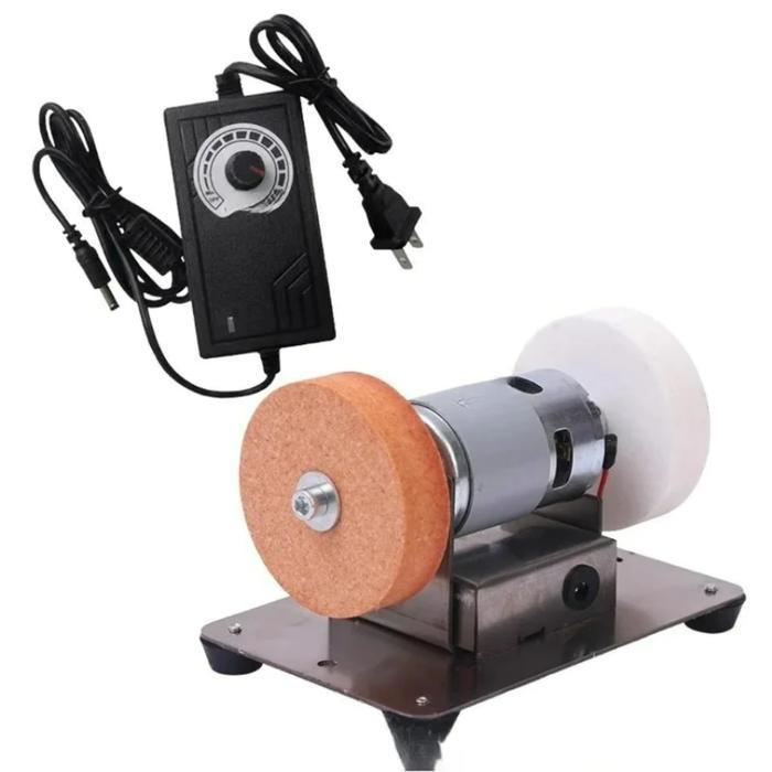 Gerinda Meja Mini Gerinda Duduk 3 Inch Gerinda Asah Portable 100 W