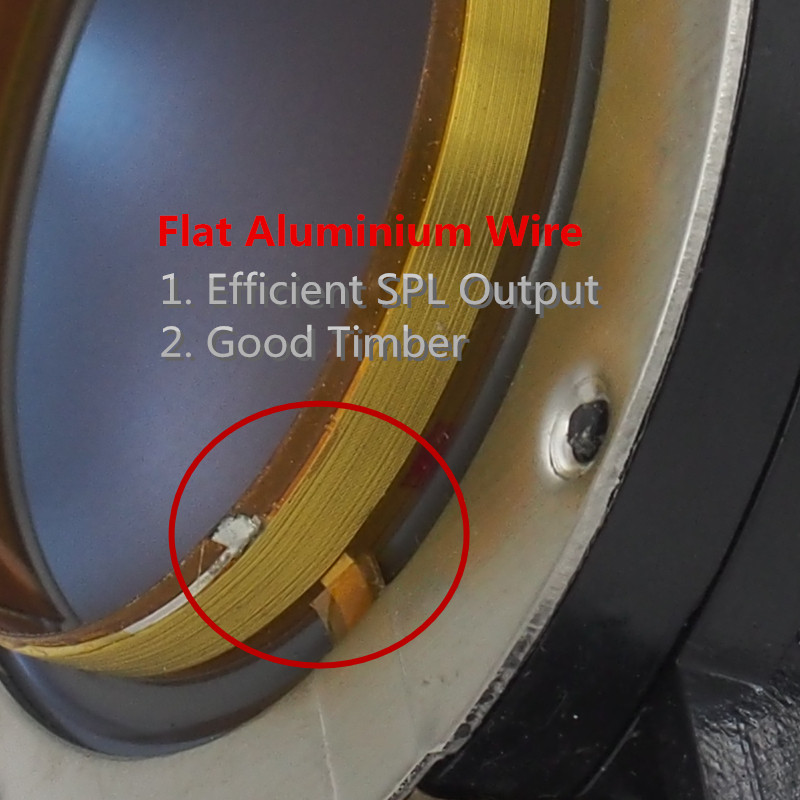HiFi Speaker Voice Coil Tweeter Diaphragm Repair Dome 32mm Professional Audio For Electro Voice DH3