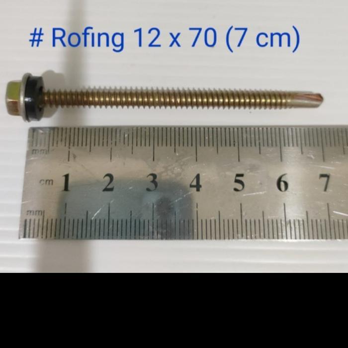 Baut Roofing 7Cm / Baut Roofing Murah #Gratisongkir