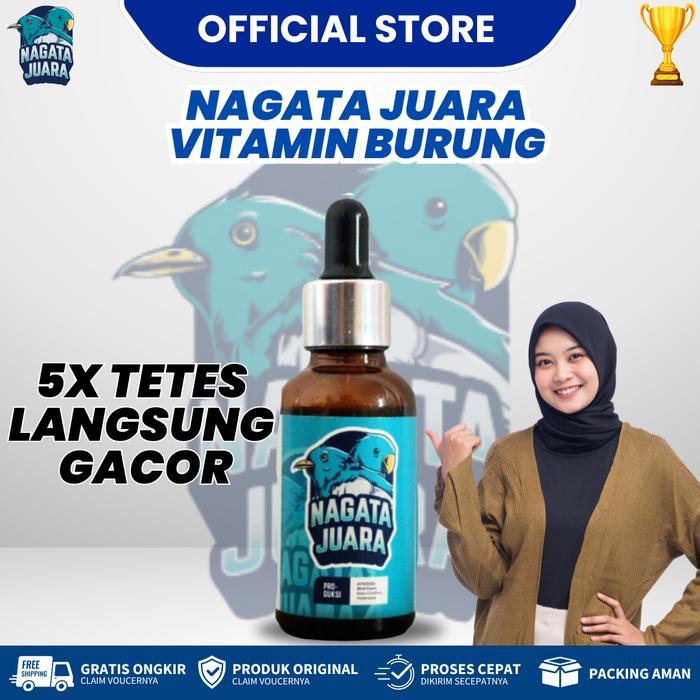 ORIGINAL Nagata Juara Asli Vitamin Untuk Kicauan s Burung Juara Gantangan READY STOCK