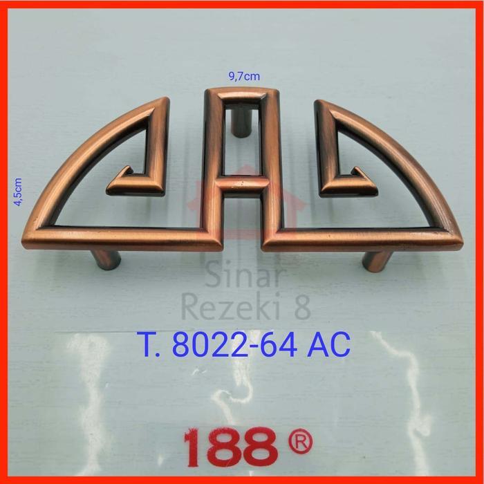 Tarikan Antik Laci Handle Pintu Gagang Lemari Vintage Bronze Klasik .