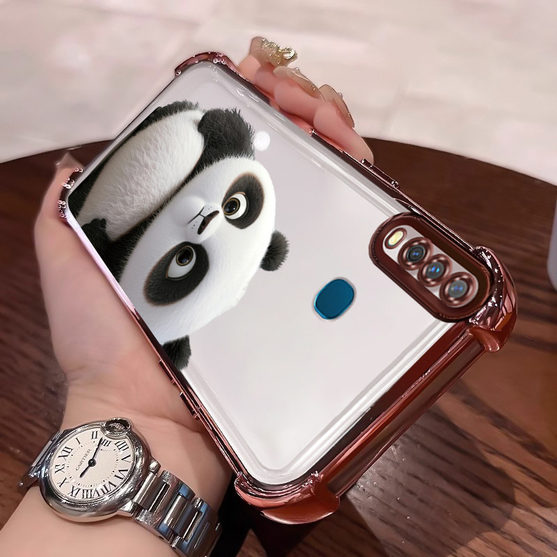 Casing Hp Untuk VIVO Y17 Y15 Y12 Y12i Y3 Y3s 2020 Case Casing HP Softcase Ponsel Anti-sidik jari Sof
