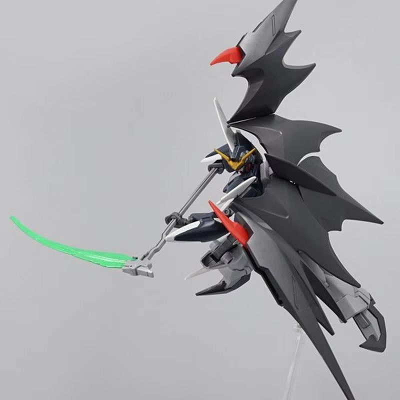 HG 1/144 D-Hell Custom Deathscythe XXXG-01D2 Mech Assembly Model Kits Action Figures Desktop
