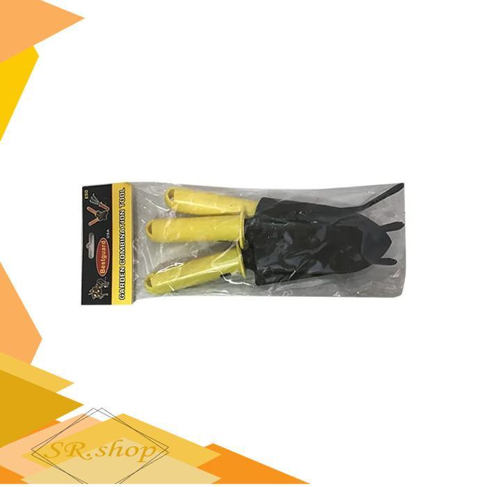 PROMO ALAT KEBUN SET ISI 3 Sekop tanah, garpu tanah GARDENING TOOL SET BESTGUARD