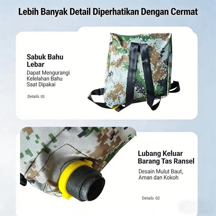 Alat Pupuk Padat, Tas Pupuk Auto Fertilizer / ALAT TABUR PUPUK PADAT / Tas Ransel Kocor Pupuk Granul