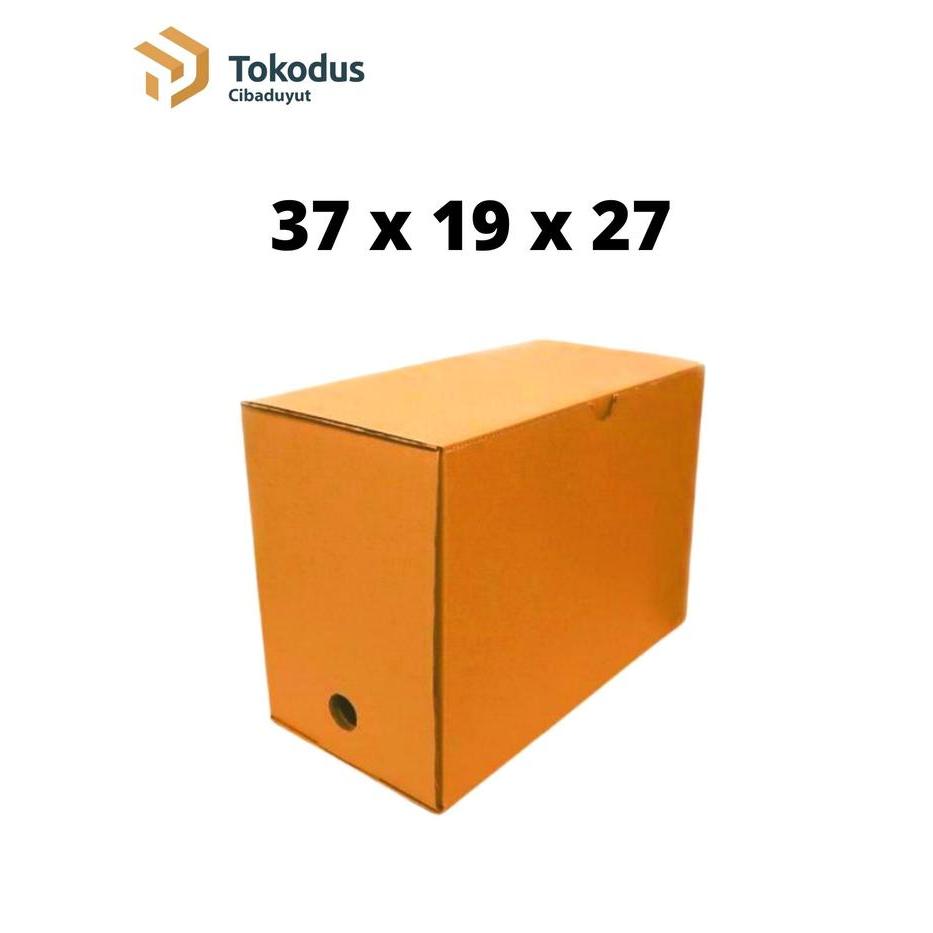 [HARGA 100 PCS] KARDUS BOX ARSIP 37 x 19 x 27 cm