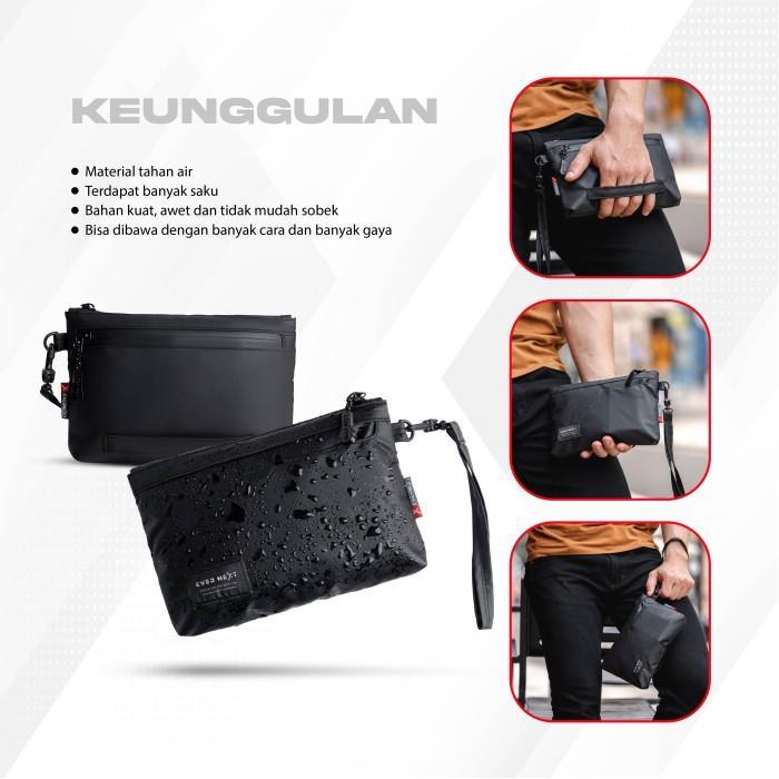 BERMUTU Handbag Clutch Pouch Bag Tas Tangan Vapebag Pria Wanita Waterproof