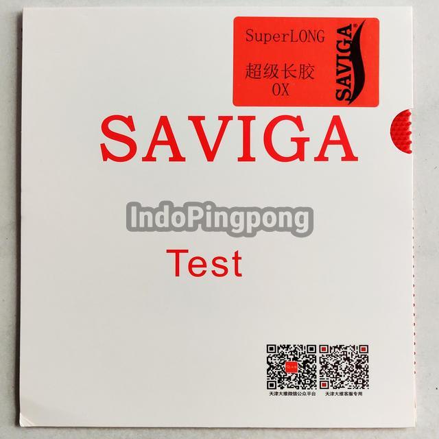 Dawei Saviga Test Super Long OX - King of Long Pips Bintik Bertahan