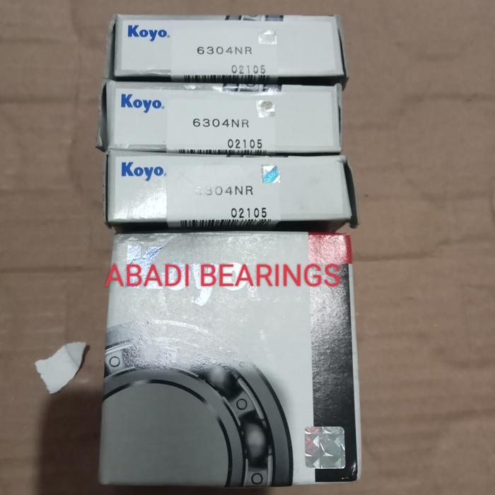 FREE ONGKIR BEARING 6304NR 6304 NR ASLI KOYO BISA COD