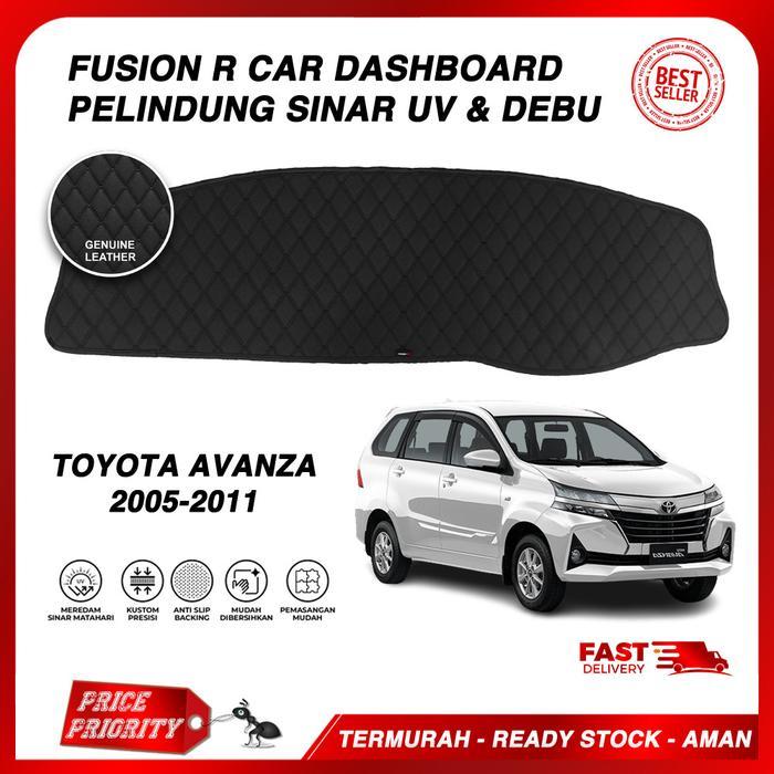 Car Cover Fusion R Dashboard Mobil Avanza Xenia 2005 - 2011 Premium Custom Fit / Pelindung Dashboard