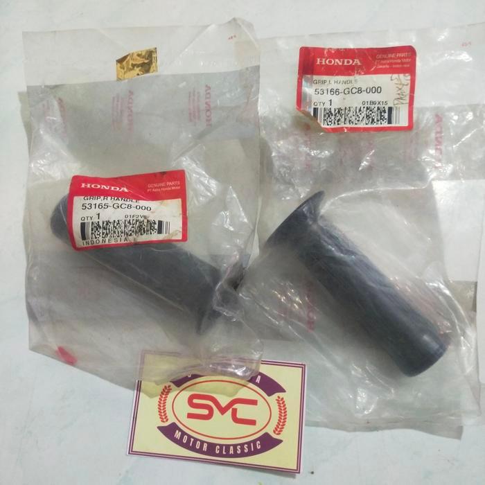 handgrip grip handfap karet gas astrea grand prima star kanan kiri ORI AHM