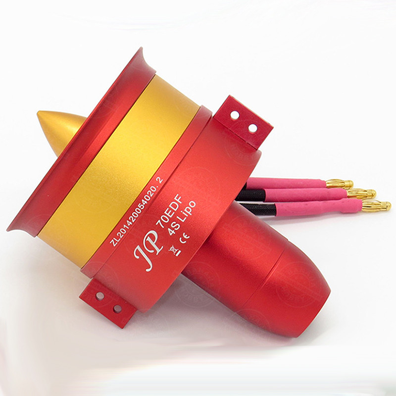 JP Hobby 70mm Clockwise Rotation Aluminum Alloy EDF With 4S Brushless