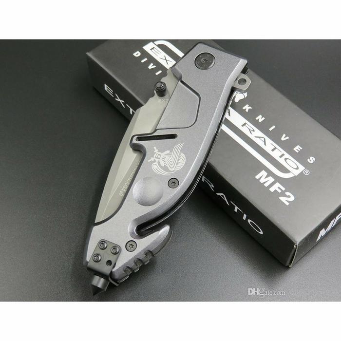 Pisau Lipat Extrema Ratio Mf2 Pisau Outdoor Survival Knife Tbk
