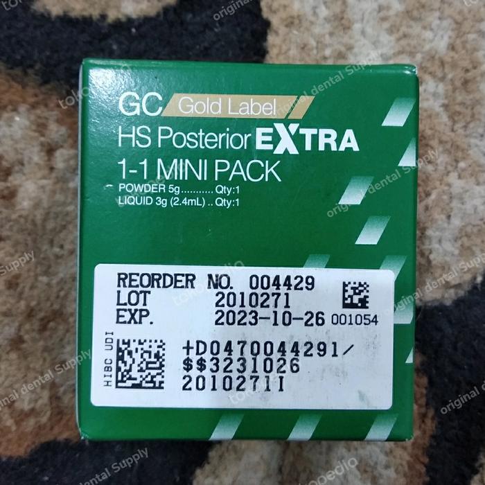 Fuji 9 Extra Mini Pack Dental Gc Gold Label Posterior Perawatan Karang