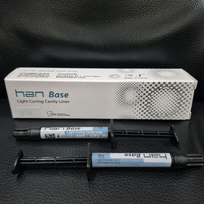 Han Base Dental Light Curing Cavity Liner Calcium Hydroxide / Dental Cavity Lining