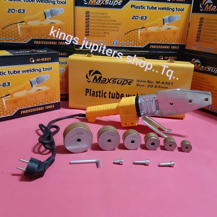 20 Sd 32Mm Atau 63Mm Mesin Las Pipa Pvc Hdpe Ppr Plastik Maxsupe Atau Kapusi Pipe Pemanas