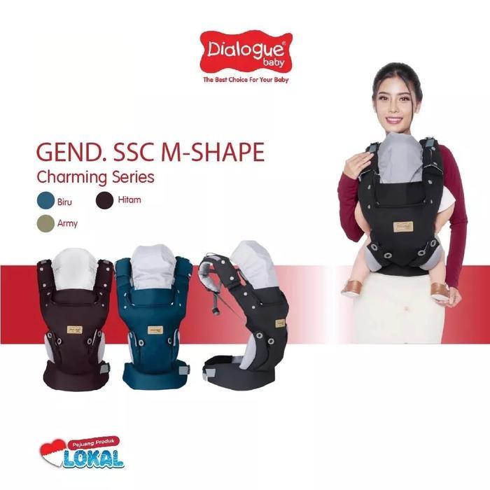Dialogue Baby Gendongan Bayi SSC M-Shape Charming Series