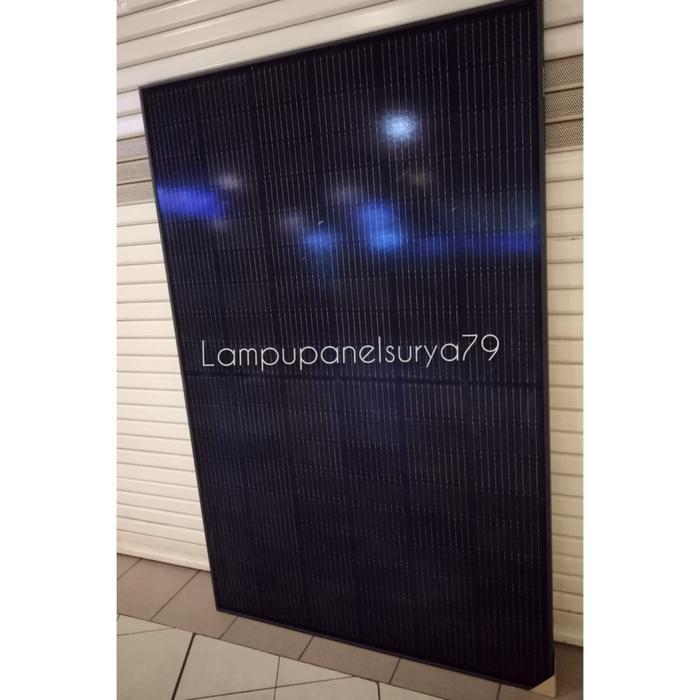 Panel Surya 400WP Mono Fullblack + Packing Kayu