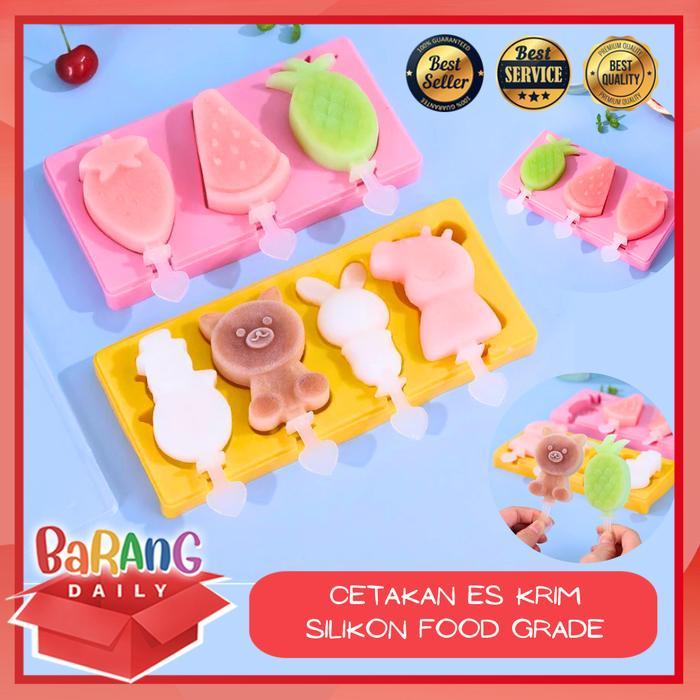 CETAKAN ES KRIM SILIKON STIK ES KRIM CETAKAN ICE CREAM POPSICLE