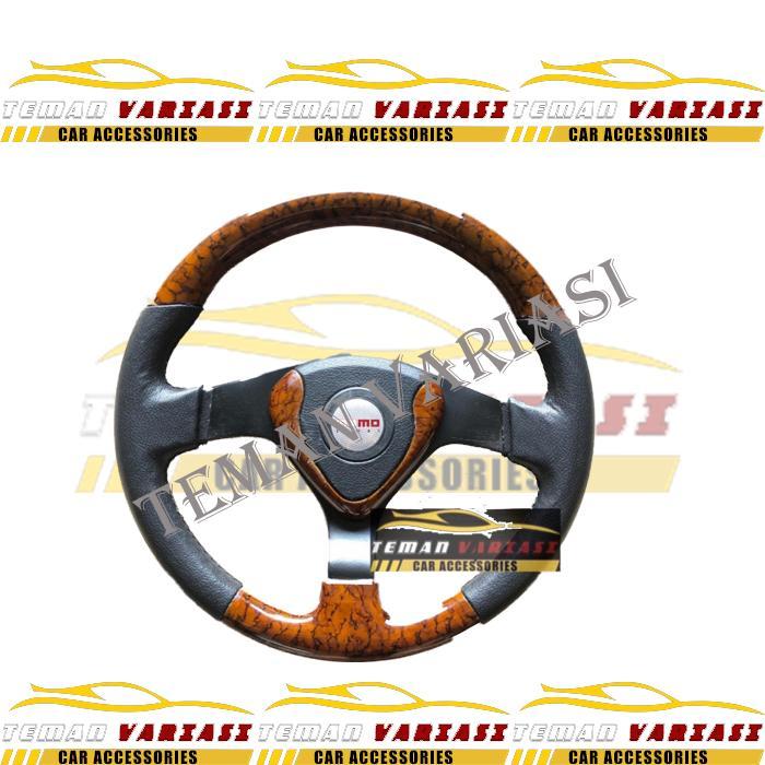 SETIR STEER STIR MOMO KAYU UNIVERSAL 14 INCH