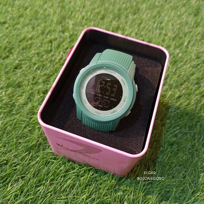 HOT SALE!!! EIGER SNEFFELS WATCH JAM TANGAN WANITA ORIGINAL GREEN TERMURAH