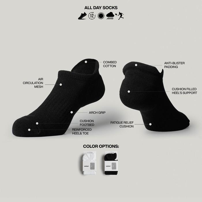 VOTED SOCKS KAOS KAKI ESSENTIAL LOW
