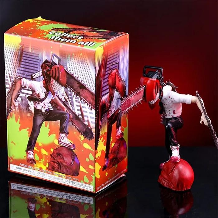 HOT SALE ACTION FIGURE DENJI POWER MAKIMA CHAINSAW MAN STATUE TERMURAH