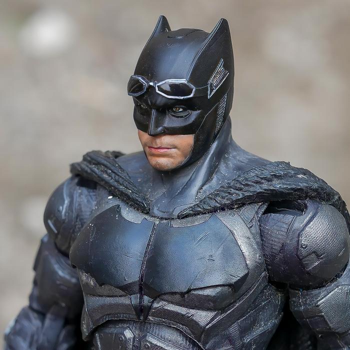 HOT SALE 1/12 BATMAN BEN AFFLECK JUSTICE LEAGUE HEADSCULPT MCFARLANE MEZCO TERMURAH