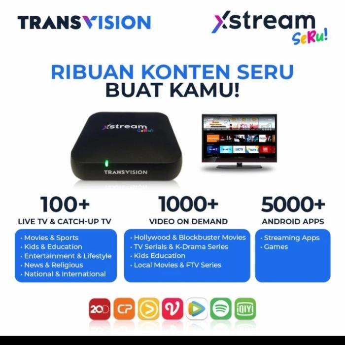 "New" xstream seru #transvision xstream seru #android box #stb box #smarttv