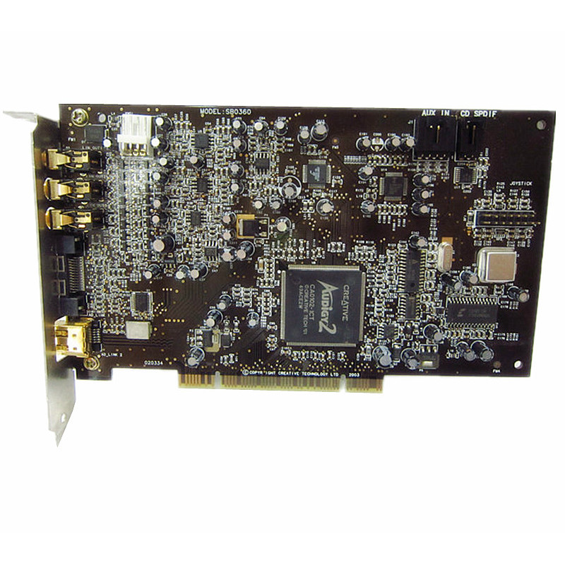 Creative 7.1PCI sound card Audigy2 SB0360 Ultra high resolution Deluxe Edition